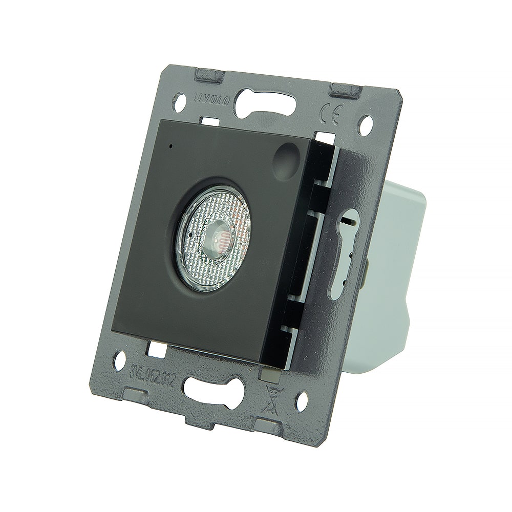 Włącznik dotykowy pojedynczy Livolo VL-C701 - 64 Stalowo szary