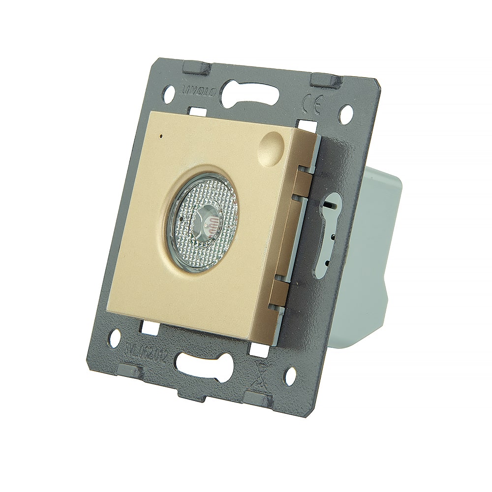 Włącznik dotykowy pojedynczy Livolo VL-C701 - 62 Czarny