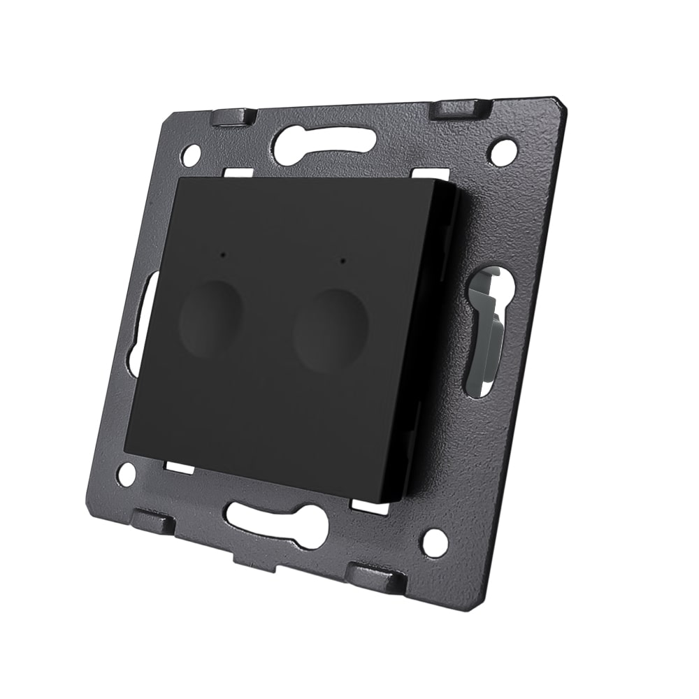 Włącznik dotykowy pojedynczy Livolo VL-C701 - 62 Czarny