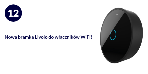 Nowa bramka Livolo do włączników WiFi!