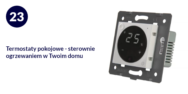 Schemat podłączenia termostatu pokojowego i inne informacje